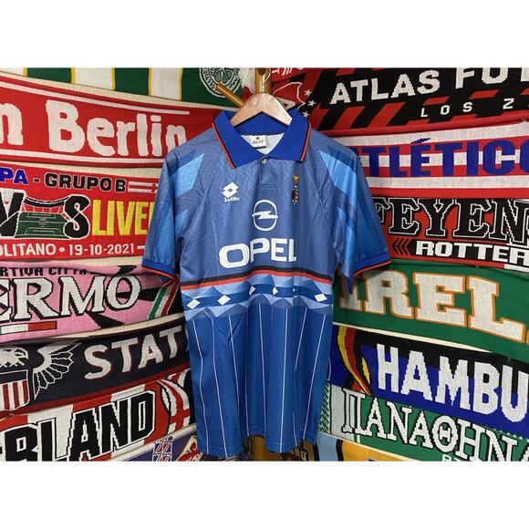 AC Milan | Men’s Large Retro 95/96 Third Kit Jersey - Picture 6 of 7